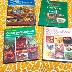 Vintage Betty Crocker cookbooks  